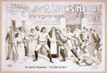 Lion Heart Marriage Vintage Retro Advert Poster A4 Photo Print