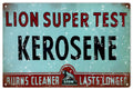 Lion Super Test Vintage Retro Advert Ads A4 Photo Print