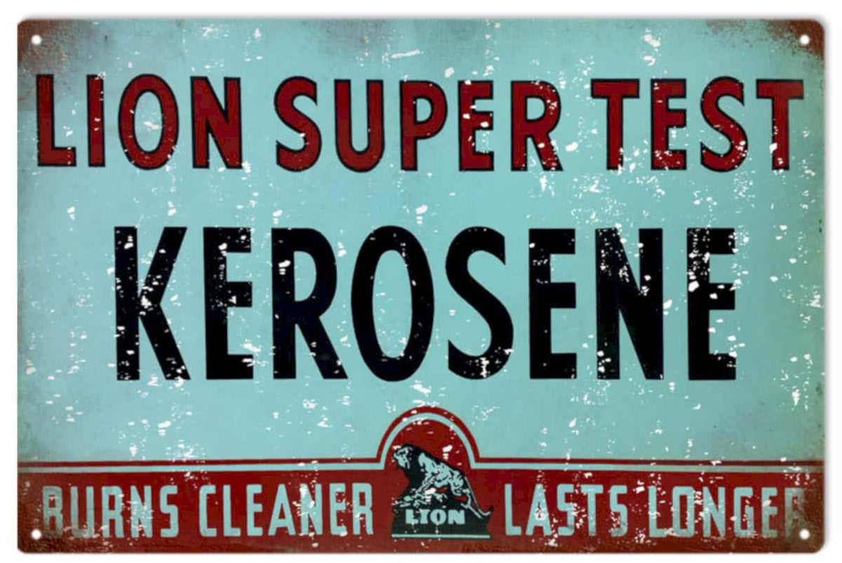 Lion Super Test Vintage Retro Advert Ads A4 Photo Print