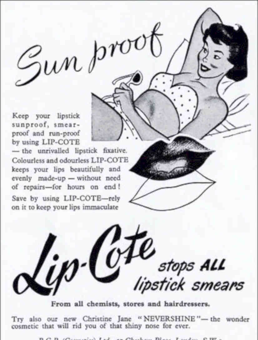 Lipcote Advertisement Vintage Vintage Retro Advert Poster A4 Photo Print