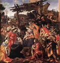 Lippi Filippino Adoration Of The Magi 1496 A4 Photo Print