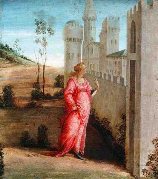 Lippi Filippino Esther A4 Photo Print