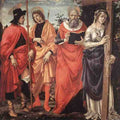 Lippi Filippino Four Saints Altarpiece C1483 A4 Photo Print