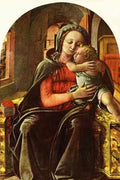 Lippi Filippino Madonna And Child2 A4 Photo Print