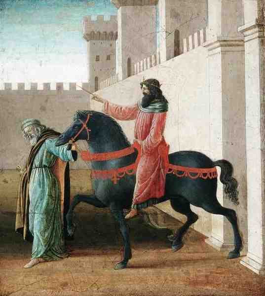 Lippi Filippino Mordecai A4 Photo Print