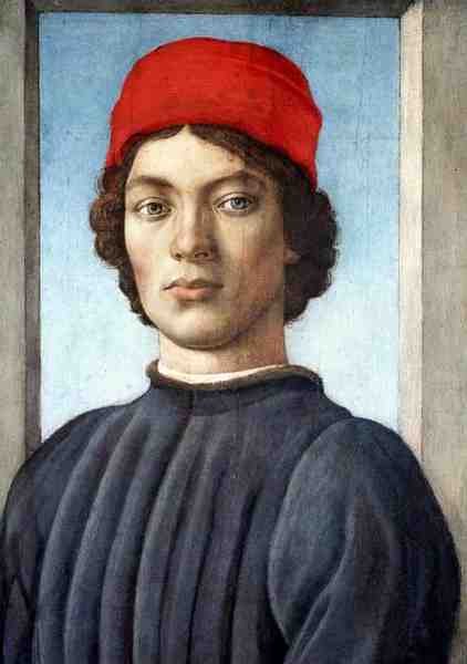 Lippi Filippino Portrait Of A Youth A4 Photo Print