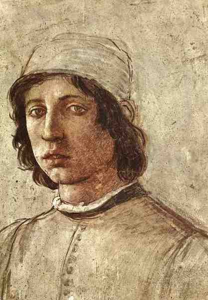 Lippi Filippino Self Portrait Detail1 A4 Photo Print