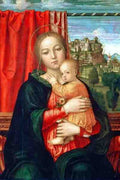 Lippi Filippino Virgin And Child A4 Photo Print