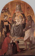 Lippi Fra Filippo Madonna Del Ceppo A4 Photo Print