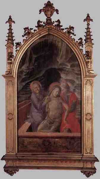 Lippi Fra Filippo Pieta A4 Photo Print