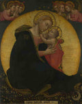 Lippo di Dalmasio The Madonna of Humility A4 Photo Print
