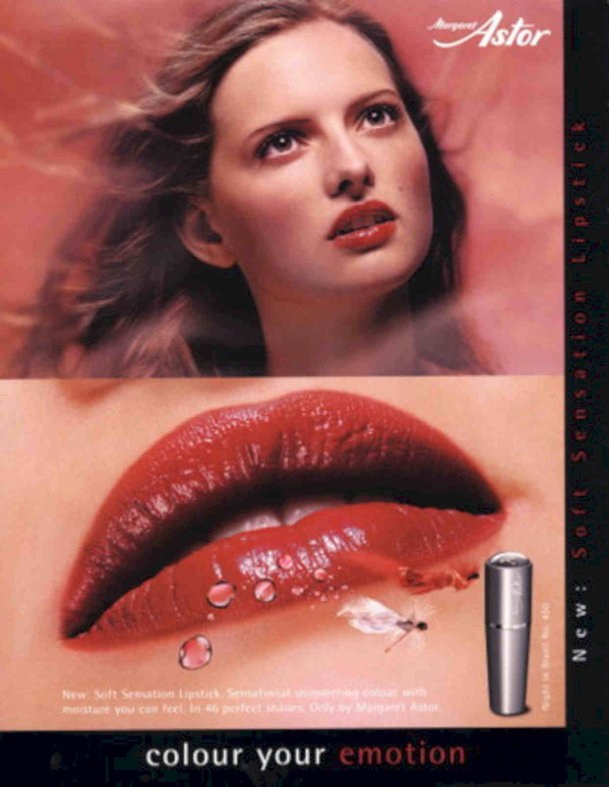 Lipstick Sensation Night Vintage Retro Advert Poster A4 Photo Print