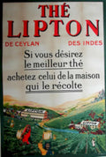 Lipton Tea Hills Vintage Retro Advert Poster A4 Photo Print