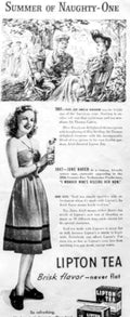 Lipton Tea Summer Vintage Retro Advert Poster A4 Photo Print