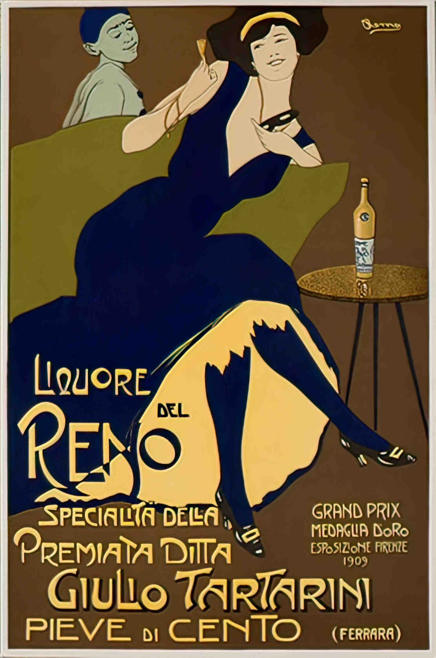 LiquoreReno Advert A4 Photo Print