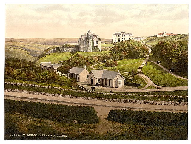 Lisdoonvarna County Claire Vintage A4 Photo Print