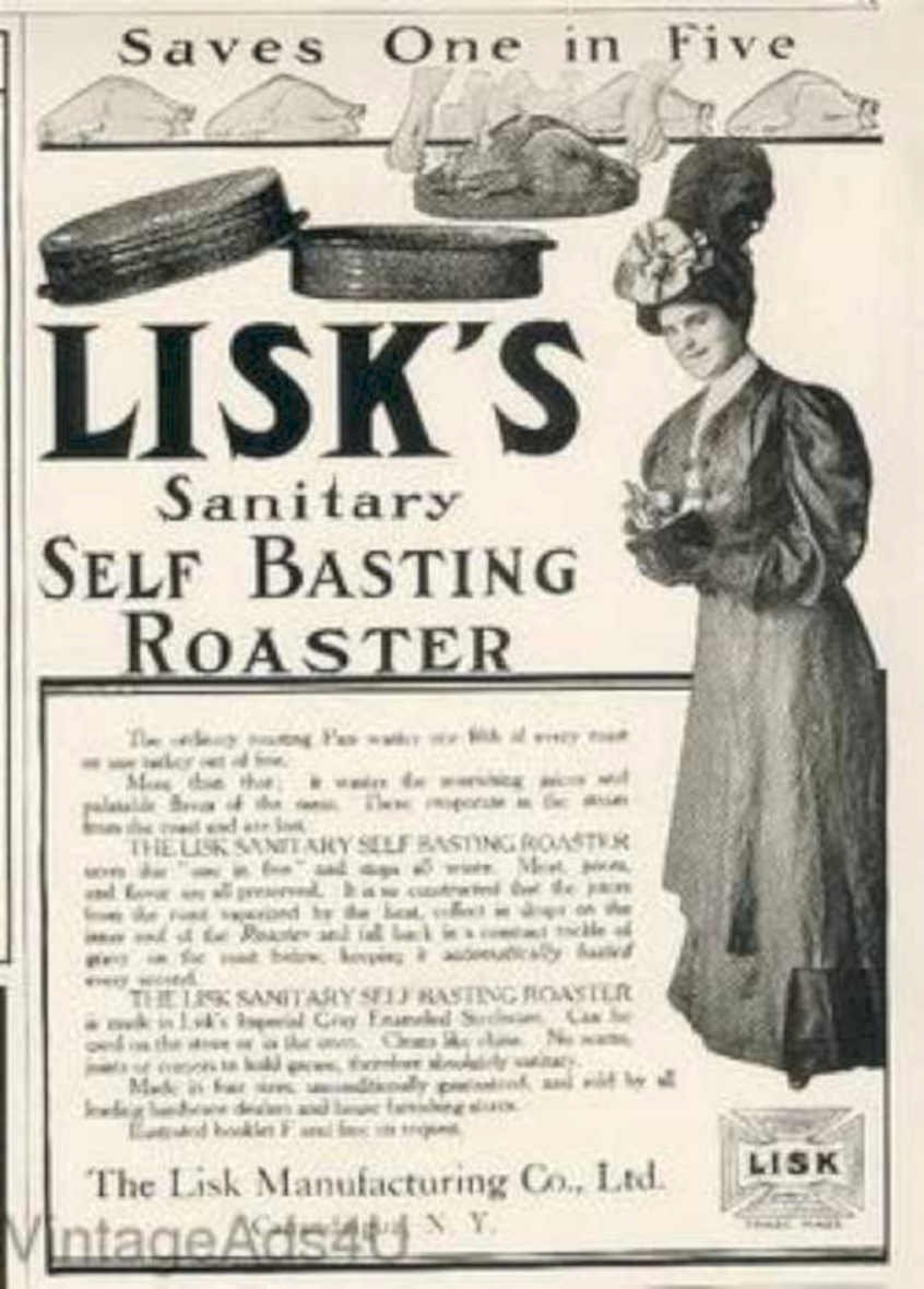 Lisk Roaster Chickens Vintage Retro Advert Ads A4 Photo Print