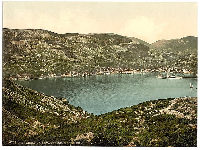 Lissa Dalmatia Vintage A4 Photo Print
