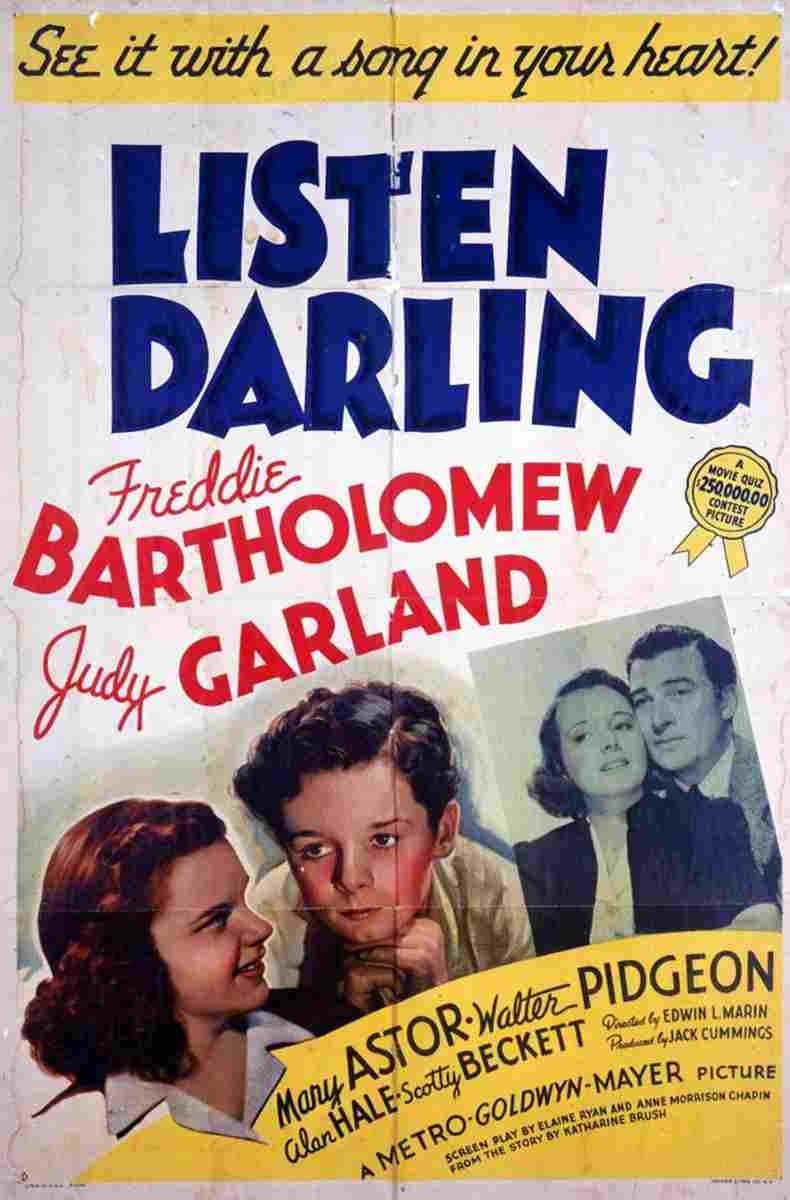 Listen Darling 01  film star poster A4 Photo Print