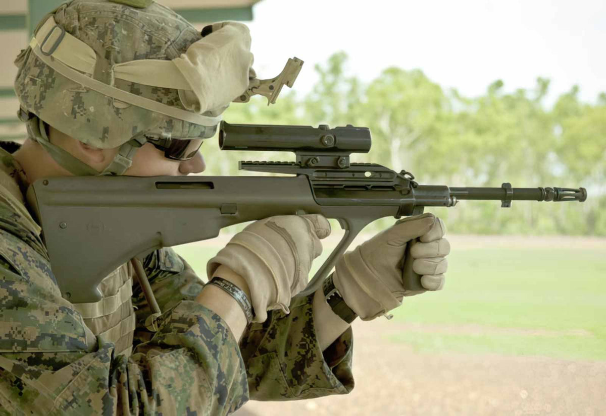 Lithgow F88 Assault Rifle A4 Photo Print