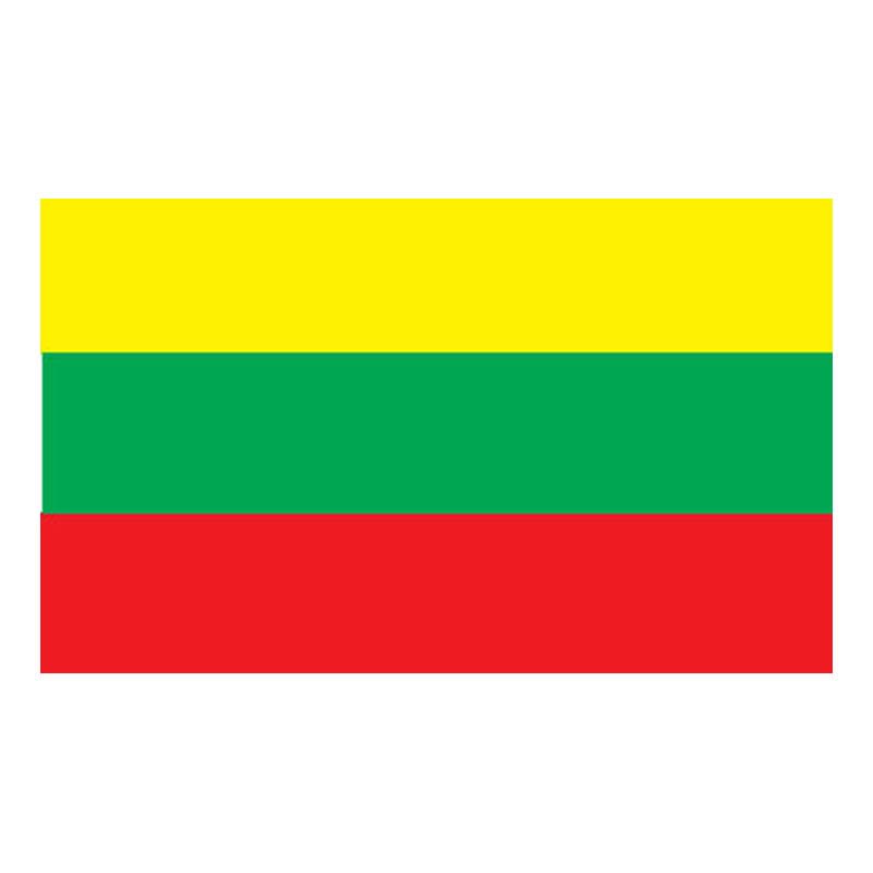 Lithuania Flag N1368 A4 Photo Print