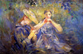 Little Flute Players Morisot A4 Photo Print