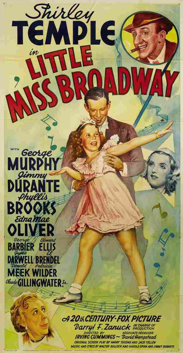 Little Miss Broadway 1938 09  film star poster A4 Photo Print