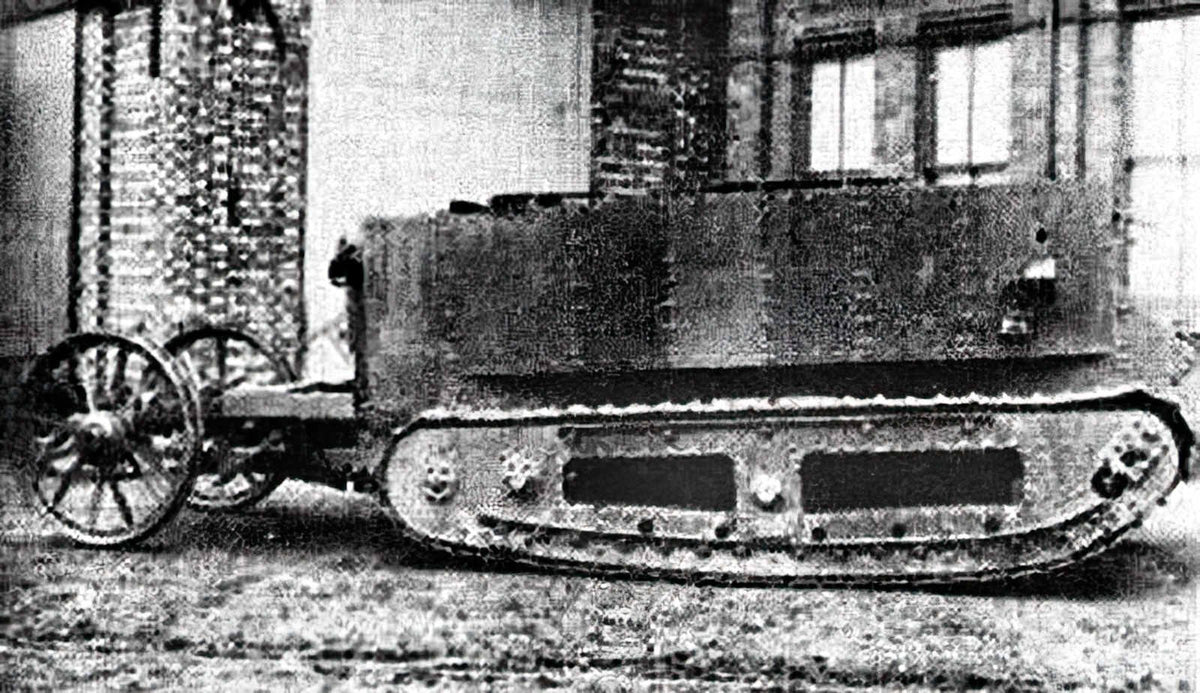 Little Willie Landship 10 A4 Photo Print