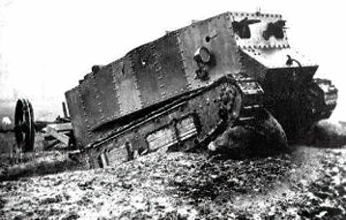 Little Willie Landship 9 A4 Photo Print