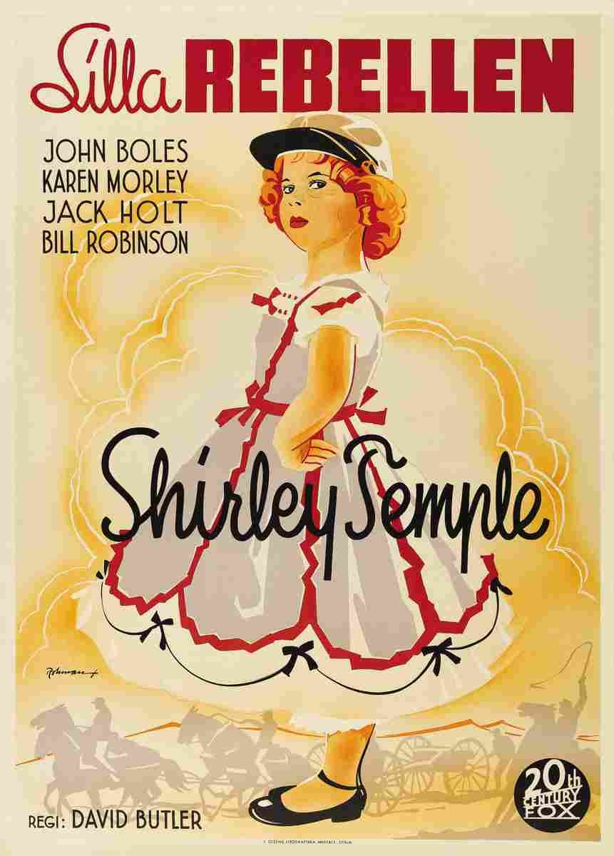 Littlest Rebel The 1935 03  film star poster A4 Photo Print