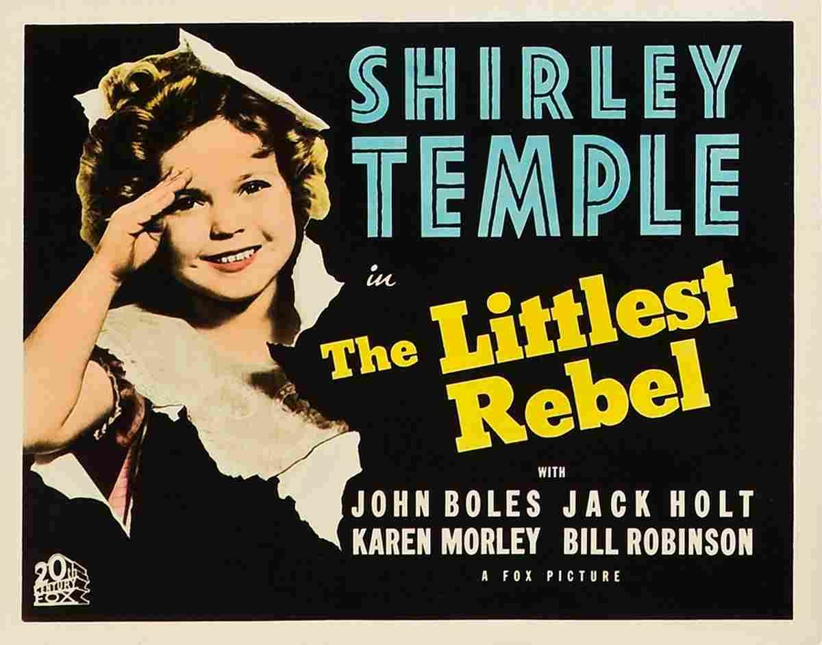Littlest Rebel The 1935 12  film star poster A4 Photo Print