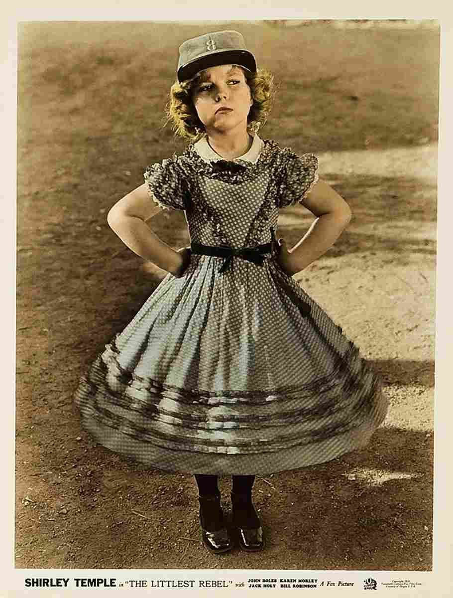 Littlest Rebel The 1935 21  film star poster A4 Photo Print