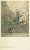 Livens Horace 1862 1936 More Wanderings in London 1916 Dickens House Devonshire Terrace A4 Photo Print