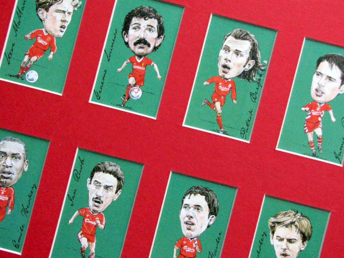 Liverpool Fc 1989 Vintage Retro Advert Poster A4 Photo Print
