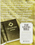Living Bible Book Vintage Retro Advert Ads A4 Photo Print