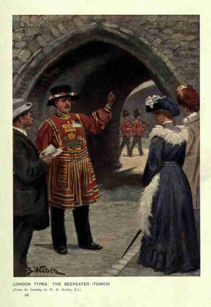 Living London 1902 William Barnes Wollen 1857 1936 3 A4 Photo Print