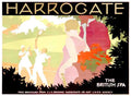 Lner Railway Harrogate Tennis Vintage Advert A4 Photo Print
