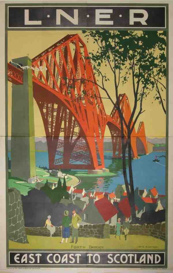 Lner Scotland 1 Vintage Advert A4 Photo Print