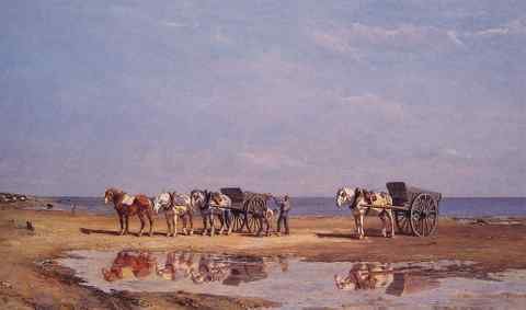 Loading the Wagon A4 Photo Print