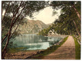 Loch Katrine path by the Loch Trossachs Vintage A4 Photo Print