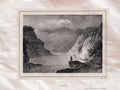 Loch Katterin Perthshire Scotland 1827 Vintage A4 Photo Print