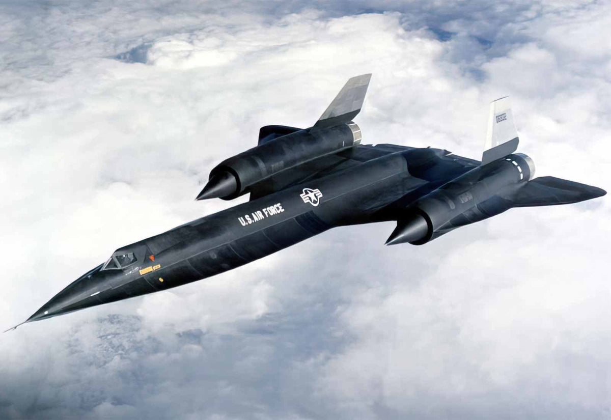 Lockheed A12 Reconnaissance Aircraft United States A4 Photo Print