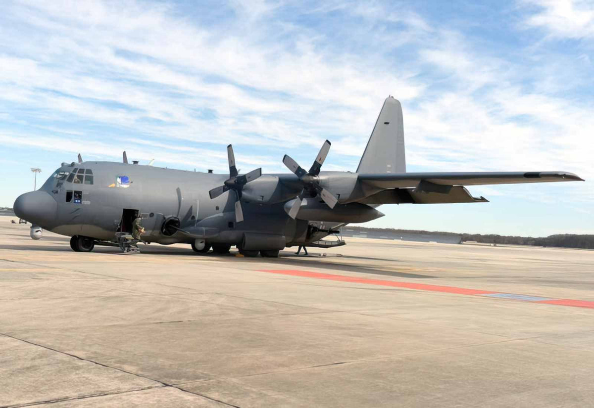 Lockheed Ac130 Gunship United States 2 A4 Photo Print