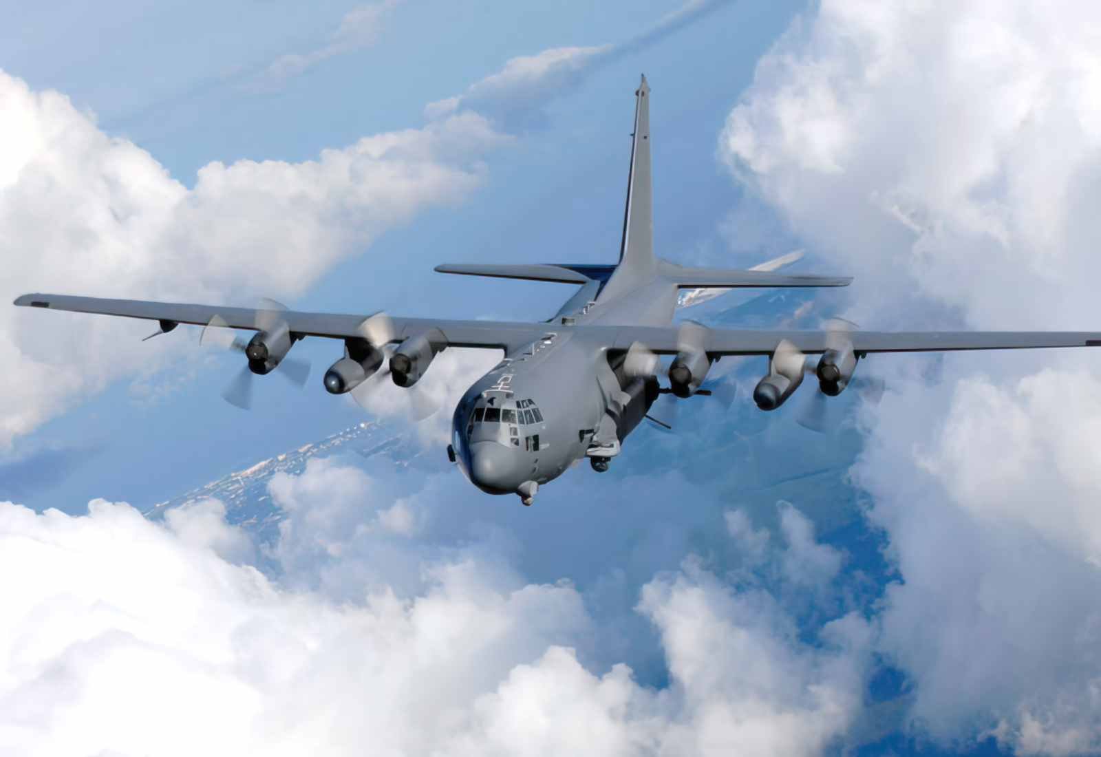 Lockheed Ac130 Gunship United States A4 Photo Print