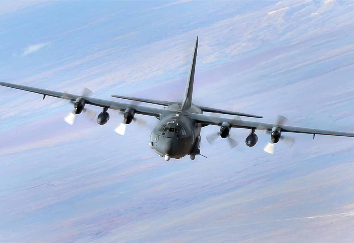 Lockheed Ac130w Stinger Ii Special Forces Gunship Aircraft United States A4 Photo Print
