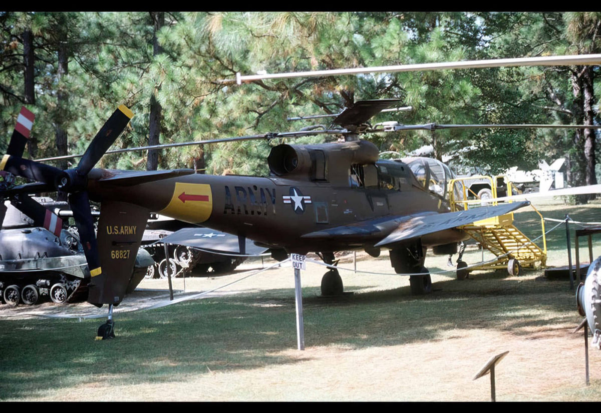 Lockheed Ah56 Cheyenne Attack Helicopter Prototype United States 5 A4 Photo Print