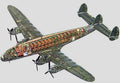 Lockheed C 69 Constellation cutaway A4 Photo Print