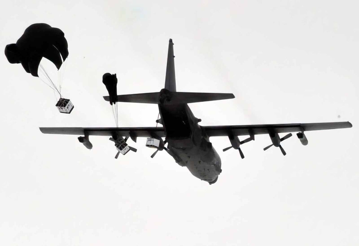 Lockheed C130 Hercules Transport 22 A4 Photo Print