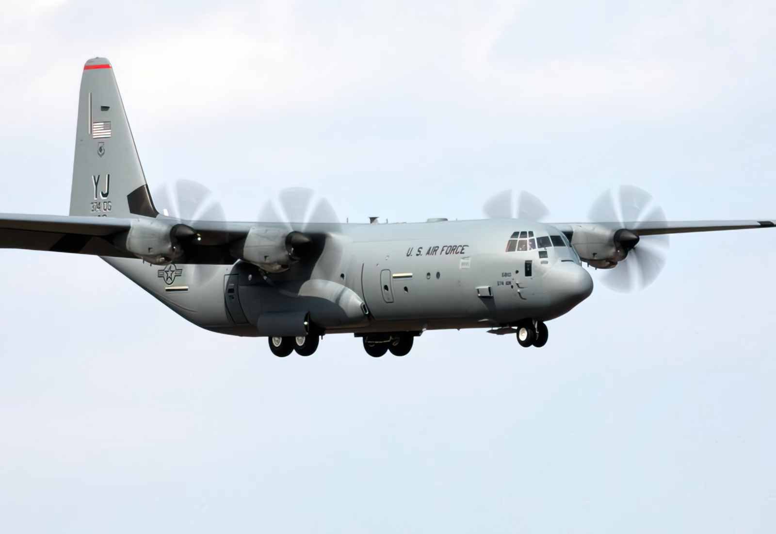 Lockheed C130j Super Hercules Tactical Medium Transport Aircraft United States A4 Photo Print
