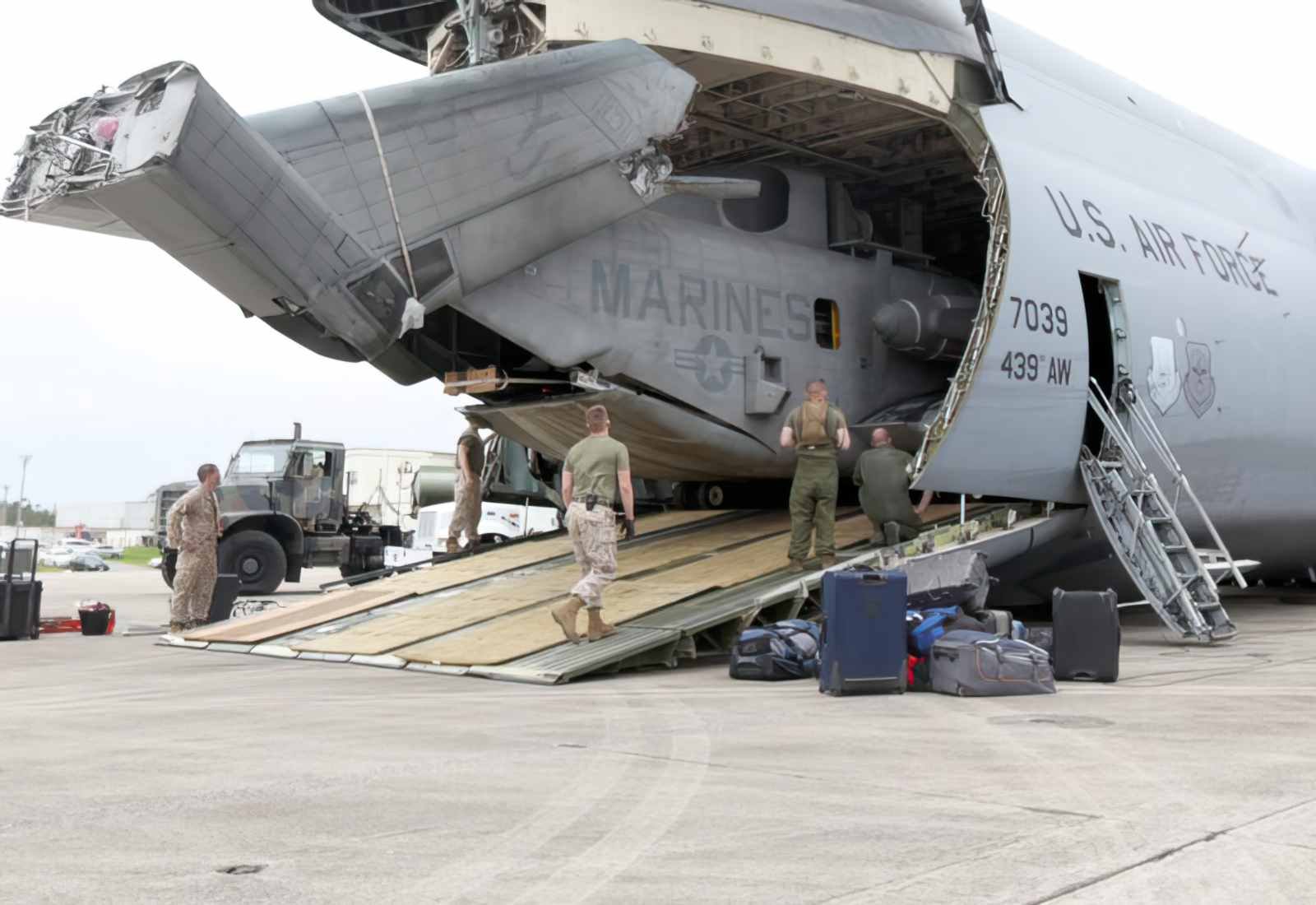 Lockheed C5 Galaxy Strategic Heavy Lifter Transport Aircraft United States 11 A4 Photo Print